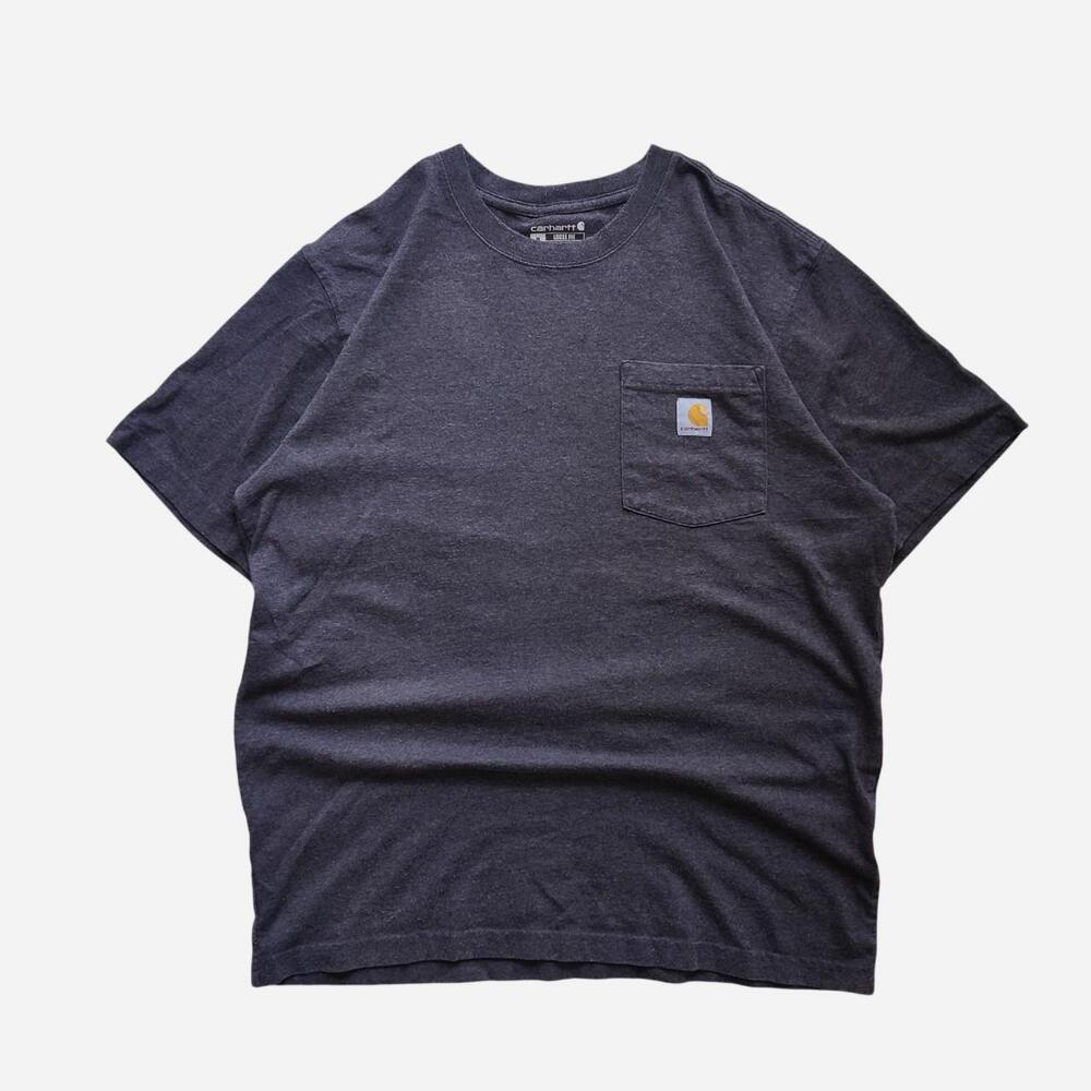 Carhartt grey loose fit pocket tee